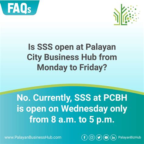 sss palayan city|SSS at PCBH is open .